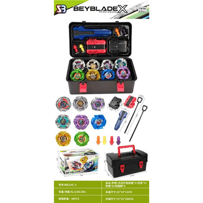 New alloy gyro attack suit with two-way transmitter combat gyro tool storage box gift Hurricane CX BX alloy gyro vs PK game.