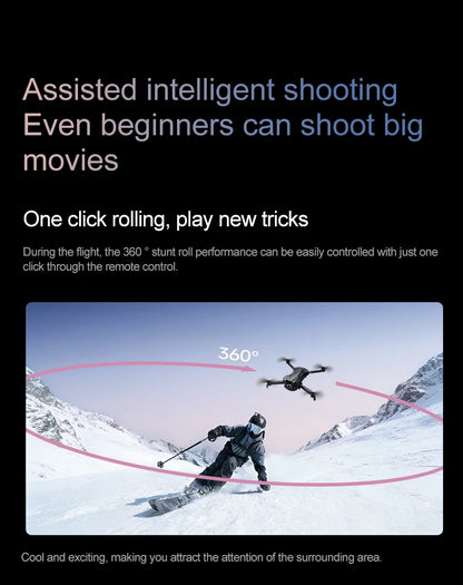 K900 MAX 8K Professional Drone with Dual Camera WiFi FPV Aerial Photography 360° Obstacle Avoidance Quadcopter airdrop Drone Toy