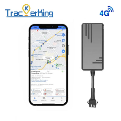 Trackerking 4G J16 Mini GPS Tracker For Car gps Tracking Device Vehicle Tracker For Moto Bike Engine Cut J16 rastreador gps 4g