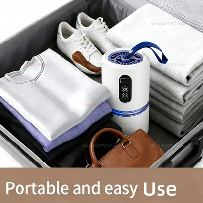 Household Clothes Dryer Mute Mini Laundry Dryer For Travel Dorms Foldable Electric Drying Machine Shoes Dryer With Dry Bag