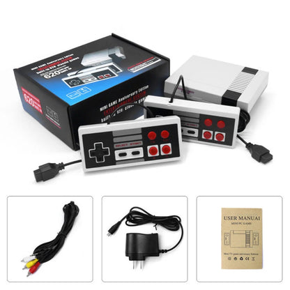 Retro Family Video Game Console For FC Home Game Player AV Output Built in FC620 Classic Game with wired Gamepad For Children