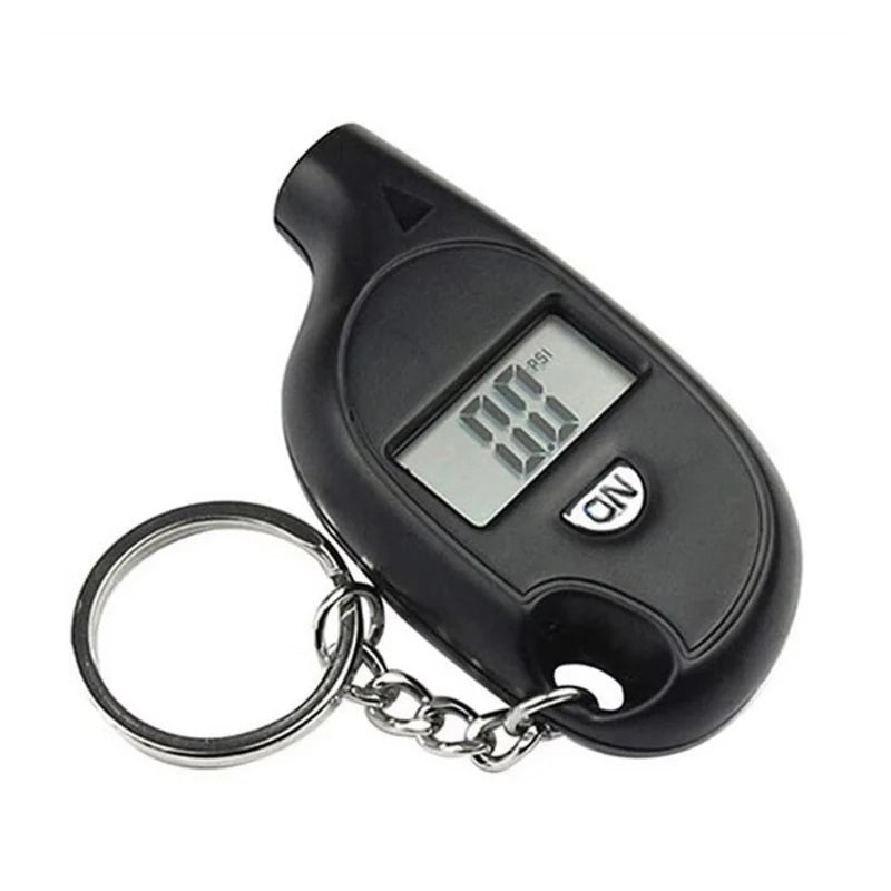 1-4pcs Car Tire Air Pressure Tester Meter Tire Gauge Digital LCD Display Auto Car Motorcycle Tire Safety Alarm