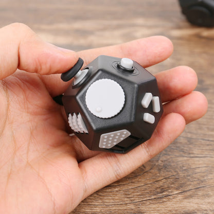 Anti-Stress Fidget Toy - Plastic Gaming Cube for Anxiety Relief Focus & Relaxation Gift Present for Attention-seeking