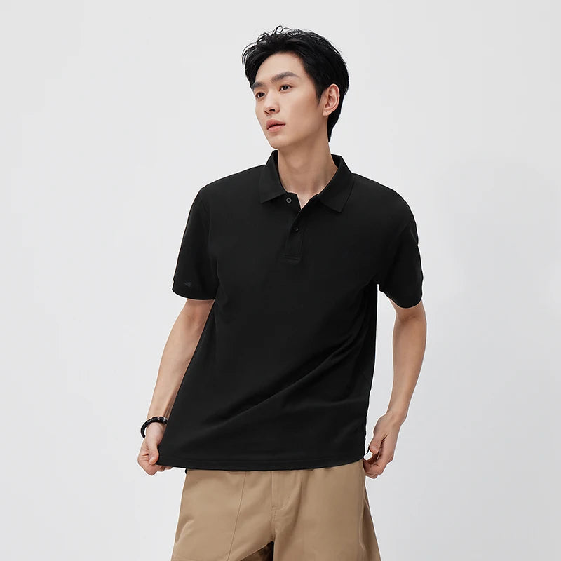 Semir Mens Polo 2026 Classic Lapel Knitted Moisture Wicking Quick Dry Cool Feeling Antibacterial