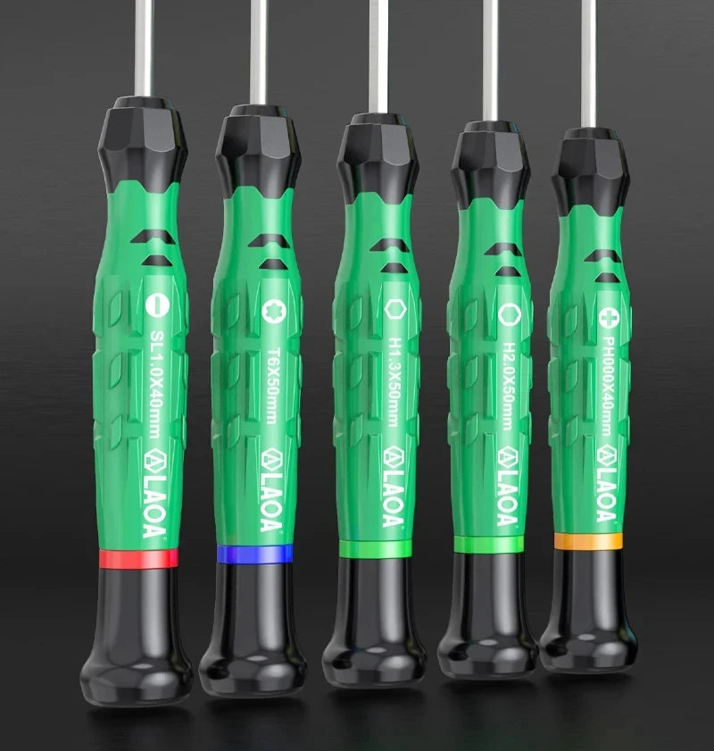 LAOA 1pcs precision screwdriver SL1.0-4.0 screwdriver phillips mini screwdriver phillips screwdriver plum blossom T5-T20