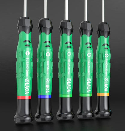 LAOA 1pcs precision screwdriver SL1.0-4.0 screwdriver phillips mini screwdriver phillips screwdriver plum blossom T5-T20