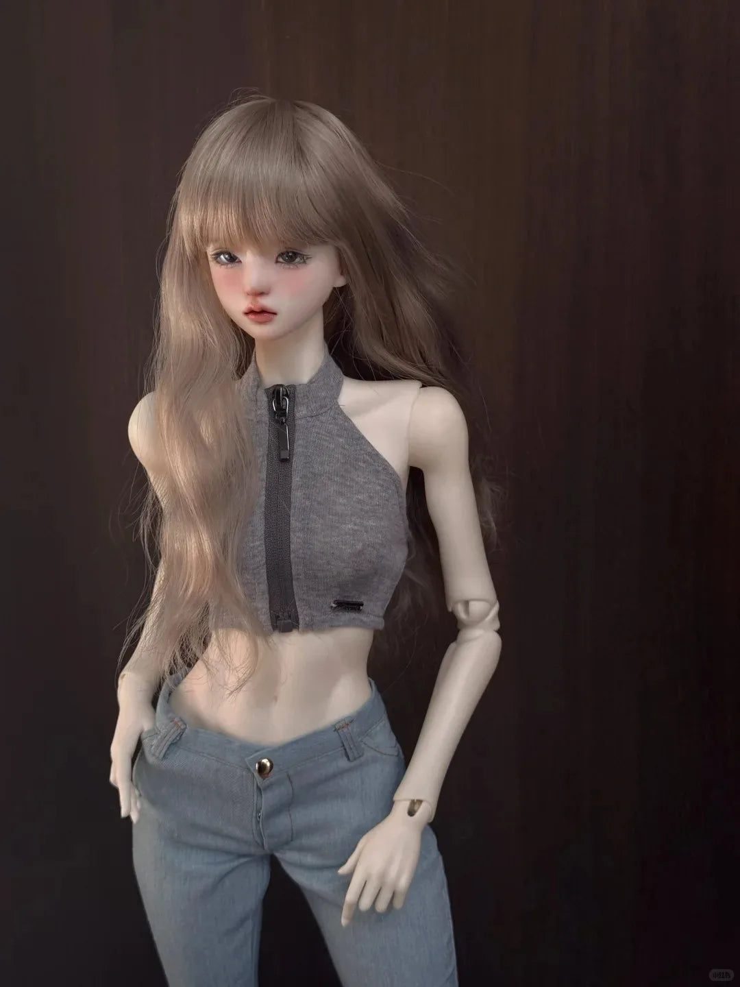 New SD BJD Doll 1/3 meigui  Beautiful Girl Delicate Makeup High Quality Resin Toy Birthday Gift Dolls Assembly free shipping