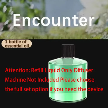 Smart Car Air Freshener & Perfume Diffuser - Rechargeable 5-Level Adjustable Starlight LED Car Gadgets