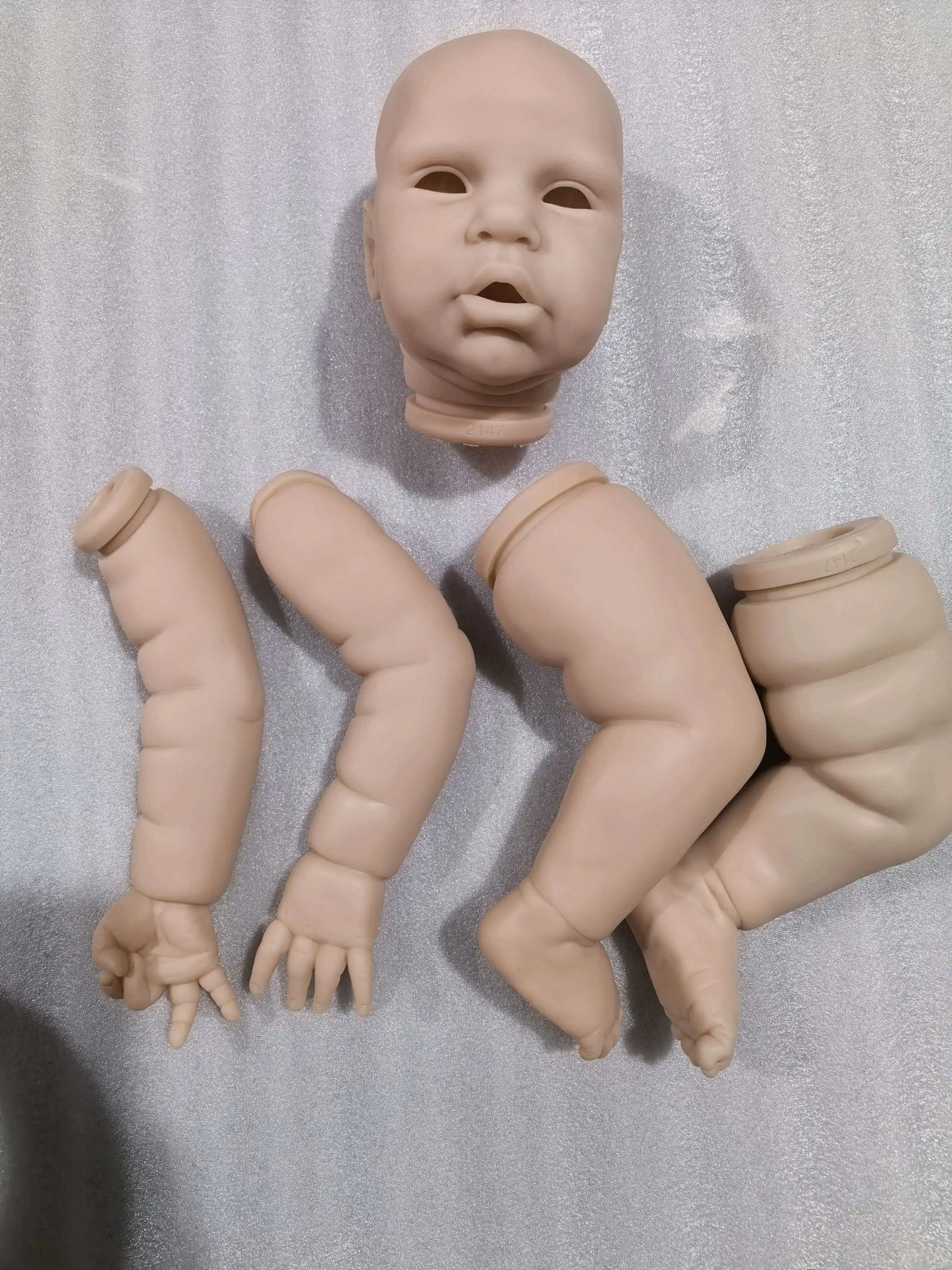 NPK 26inch Margot Reborn Doll Kit Limited Edition Lifesize Toddler Unfinished Doll Parts for Collectors And Artists