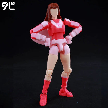 9L3D Printed Superheroes Invincible 2.0 Anime Multi-Jointed Shapeshift Toys Action Figures Mannequin Model Ornaments Gifts