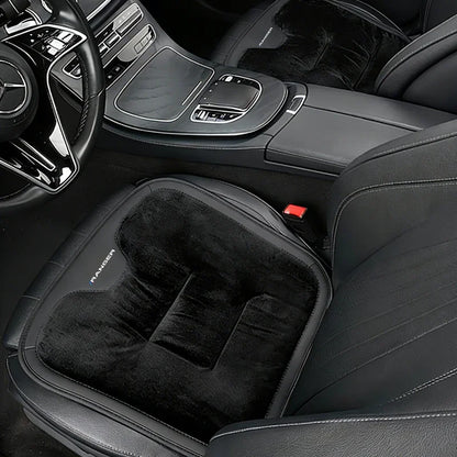Car Seat Cushion For Ford Ranger T9 T7 T1 Raptor Warm Flannel Thick Plush Universal Rear Seat Backrest Protector Cover