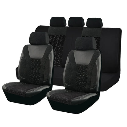 Universal 4mm Sponge Flannel Leather Winter Car Seat Covers Fit for most Car Suv Truck Van Car Accessories Interior