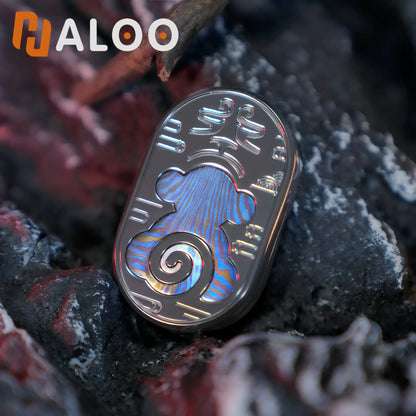 HalooPlayer Wukong Rhythm Slider Fidget Spinner EDC Fidget Toys Stress Reliever Anti Anxiety Hand Spinner for Adults Kids