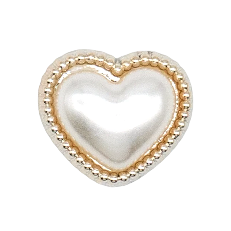 1/29PCS Acrylic Shoe Charms Golden Flower Heart Luxury Jewelry Shoe Accessories Fashion Women Shoe Decoration for Clog Sandal