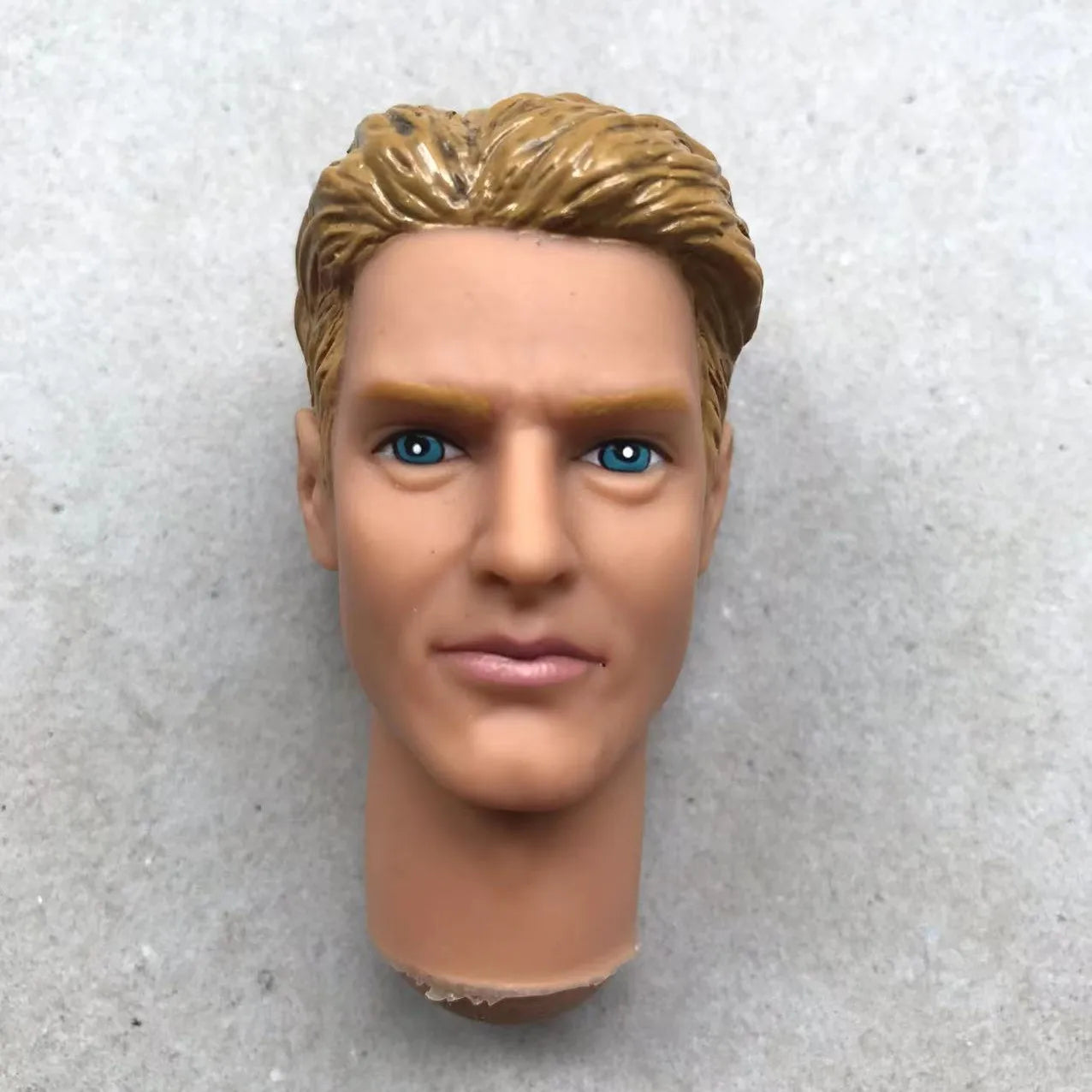 Male Doll Heads Quality Makeup Doll Figure Collection Doll Parts Famous Men Stars Rare Face Doll Heads DIY Toy Accessories