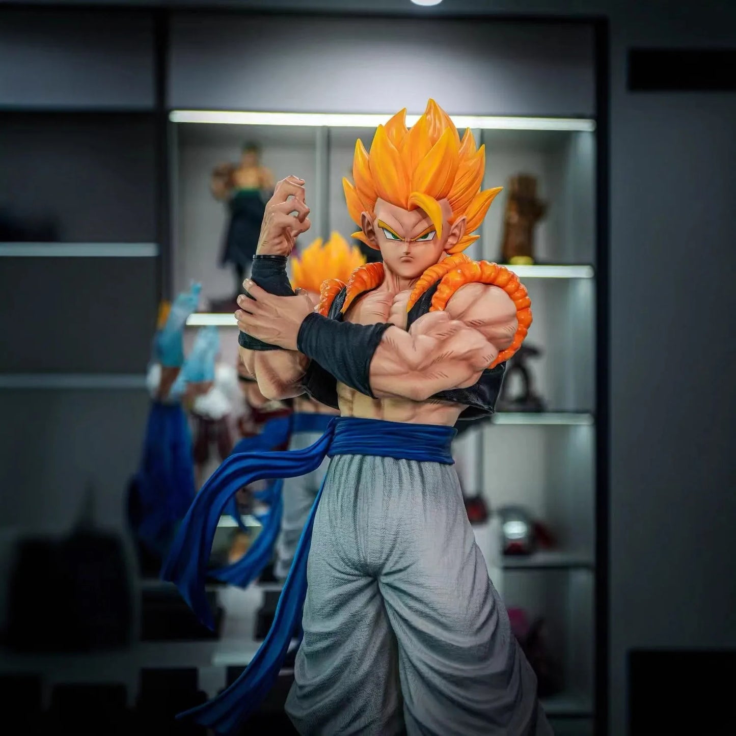 JT Studio Statue Brother Dragon Ball Super Large Double King Wujitabegit 50CM Saiyan Fist Anime Model Handmade Ornament