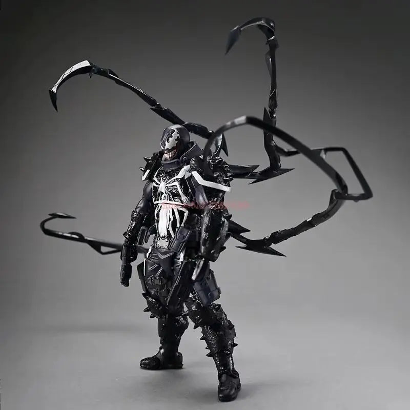 16cm Yamaguchi Style Venom Agent Marvel Articulated Action Figure Pvc Collectible Model With Bonus Accessories Adult Collectors