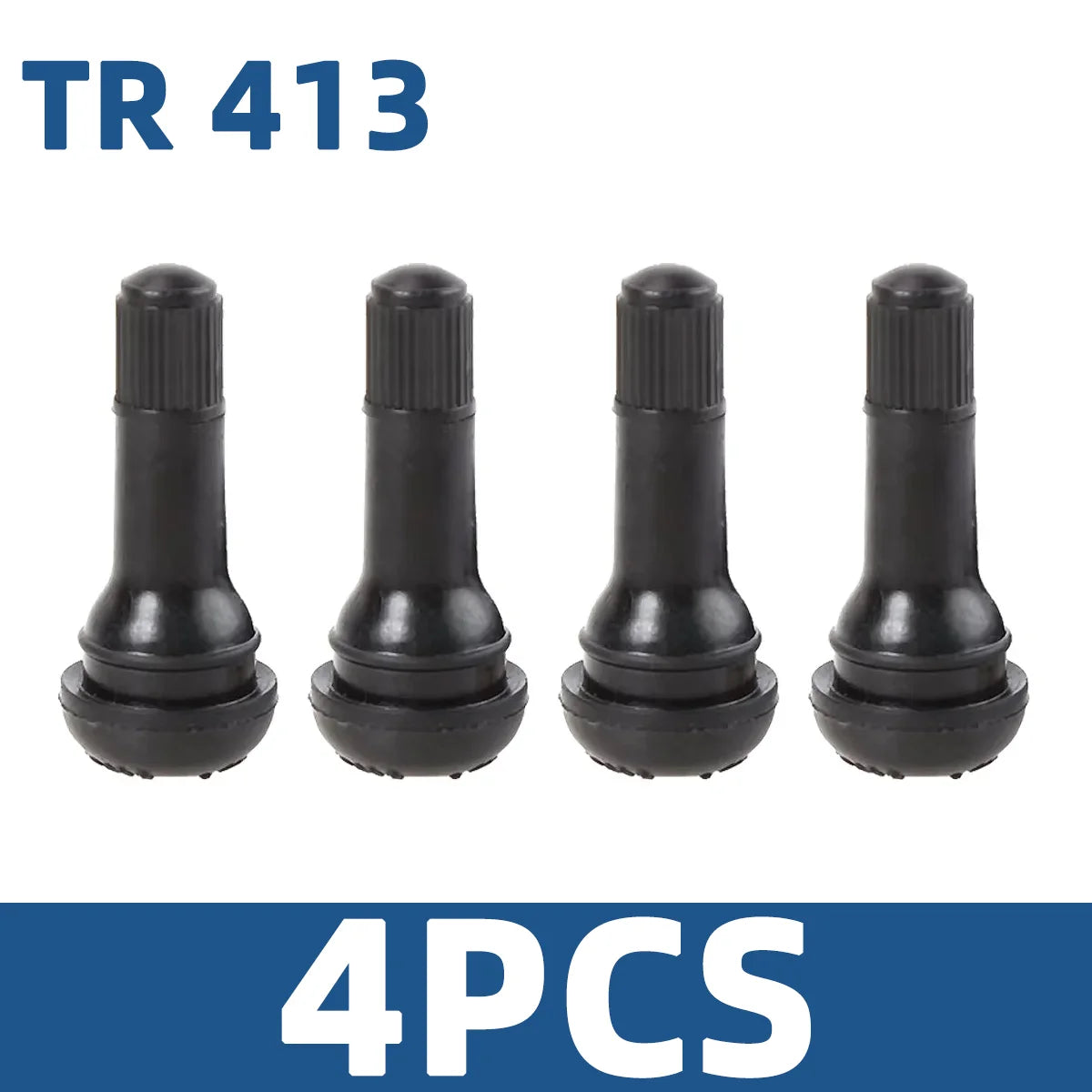 4/8/50/100PCS TR413 TR414 Vacuum Tire Rubber Valve Core Tubeless Tire Valve Core Automotive Tire Valve Valve Automotive Parts