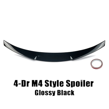 XVIP 4 Door M4 Style Rear Trunk Spoiler Fit For BMW 3 Series E90 2006-2011 Gloss PSM Style Spoiler Wings Car Tuning Accessories