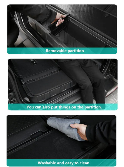 For Suzuki Jimny 3 Door 2019 2025 Trunk Storage Box Organizer Universal Left Right Accessories