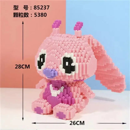 30CM Large Stitch Building Block Assembly Toy DIY Children's Toy and Birthday Gift Puzzle 3D Desktop Decoration