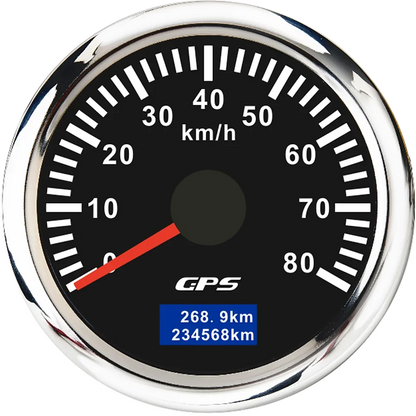 30/60/80/120/200 Km/h GPS Speedometer 52MM Car Truck Speed Gauge Meter With GPS Antenna With 7 Color Backlight 9-32V