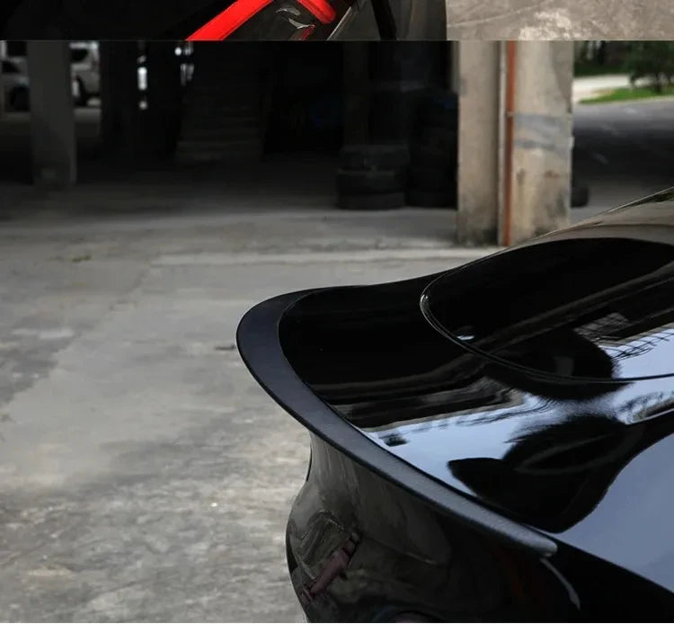 Real Carbon Fiber Spoiler For Tesla Model Y 2024 Trunk Spoilers Model 3 Highland Rear Door Tail Trunk Wings Car Accessories
