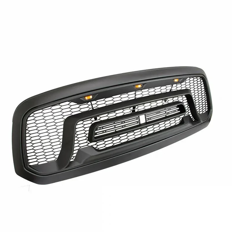 Raptor Style Front Mesh Grill Racing Grille Bumper Mask Replacement Grid For Dodge Ram 1500 2013-2018 Air intake grille