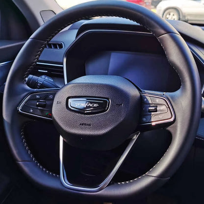 For Geely Preface XingRui L 2020-2024 Front and Rear Car Logo Steering Wheel Wheel Logo Automotive Parts