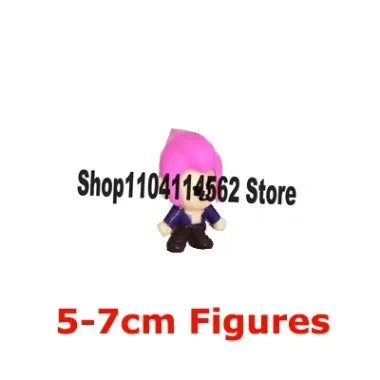 Mini Anime Figures Fashion Original Star-Game Decoration Cartoon Heroes Model Cotton Dolls Boys Christmas Gifts Collectible