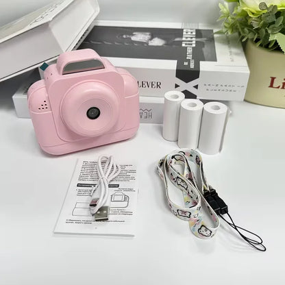 Children's Camera Instant Printing, Birthday Gifts for Girls and Boys, Toys, Portable Toy Cameras, Holiday Christmas Gifts, Chil