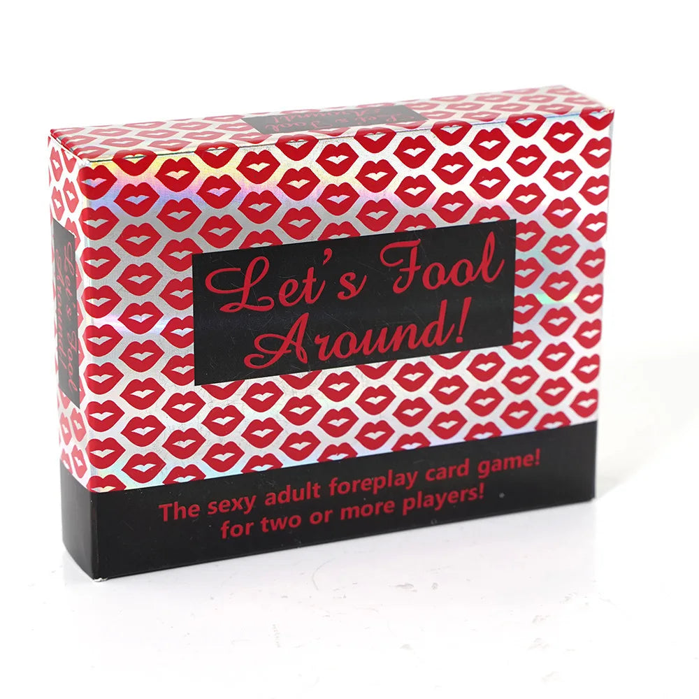 Let's fool around couples interesting English interactive collection game cards