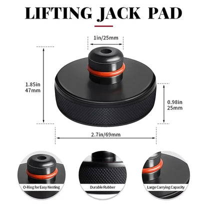 4pcs Lifting Jack Pads for Tesla Model 3 Y S X Juniper 2026 2025 2024 Accessories Rubber Pucks Chassis Lift Stands Adapter Case