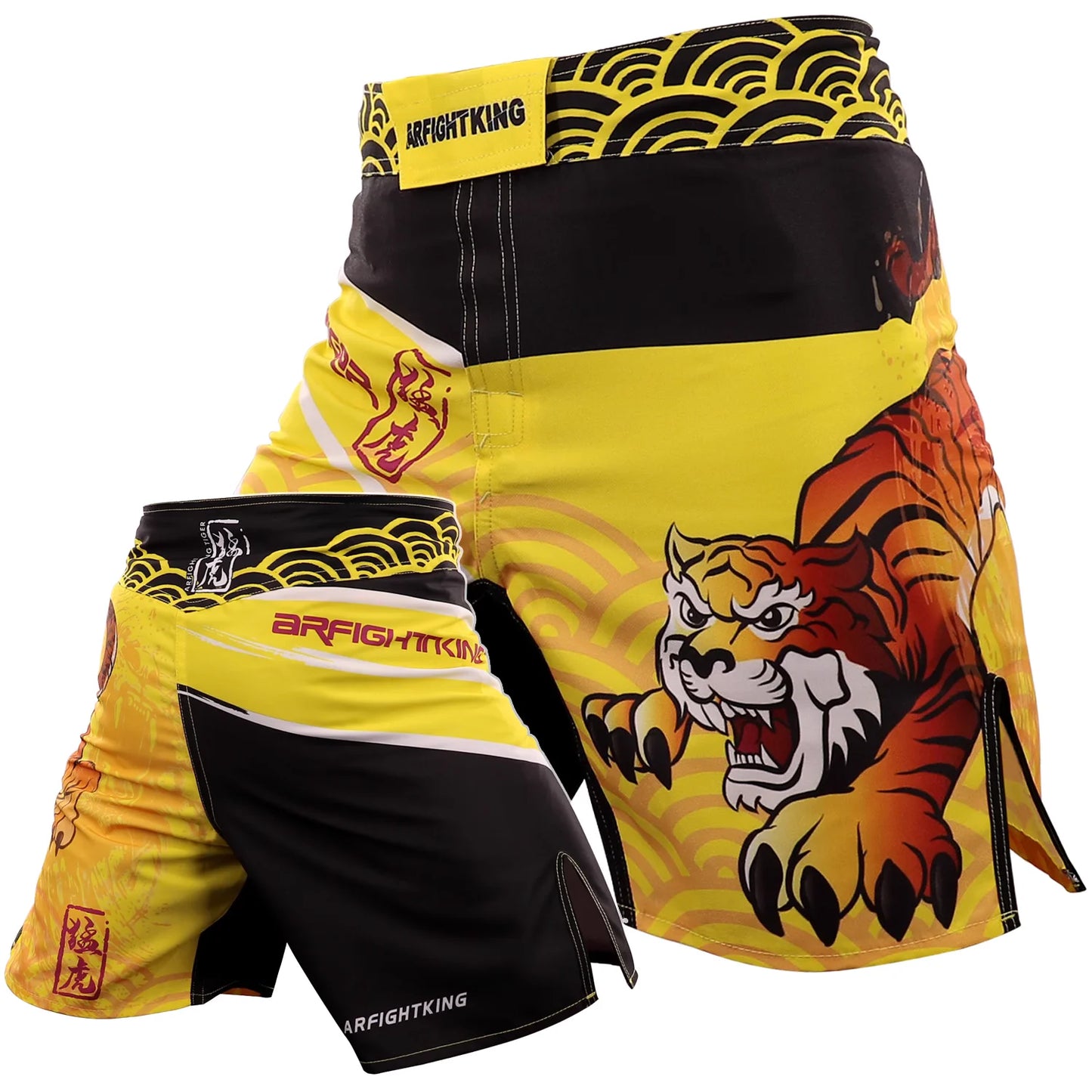 Fighter Jujitsu Sports 5-point Length Shorts Gym Jujitsu Taekwondo Thai Boxing Shorts Fighter Dress MMA Boxing Pants Size XXS-XL