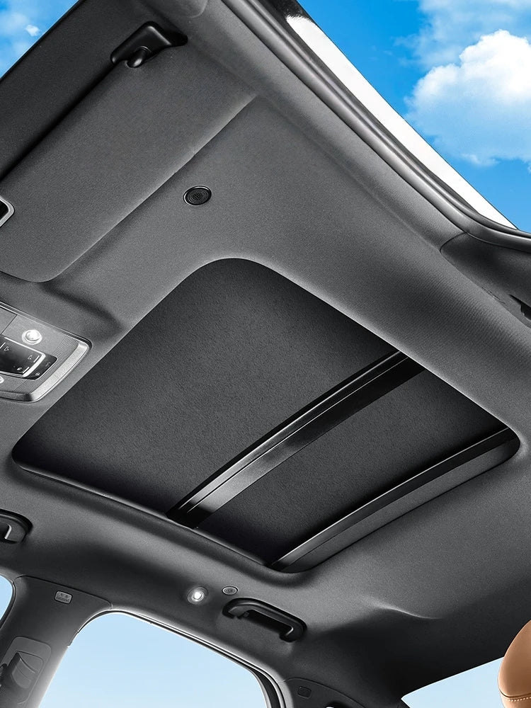 Electrostatic Adsorption Sunroof Sunshade for BYD Leopard 7 Titanium 7 Roof Heat Shield UV Protection Interior Accessory