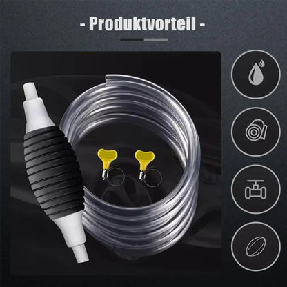 Hand Fuel Pump Car Fuel Tank Sucker Oil Transfer Fuel Pump Petrol Diesel Liquid Manual Pump Syphon Fuel Saver For Gas Gasoline