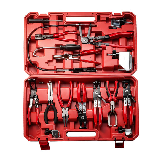 Hose Clamp Removal Installation Tool Kit Automotive Coolant Radiator Heater Water Hose Fuel Lines with 2pcs Electrical  Pliers