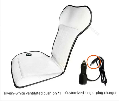 For Tesla model 3 Y ventilation Seat Cushion DC 12V Spacer Car Summer Cool Air Seat Cushion Fast Blowing Ventilation Seat Coolin