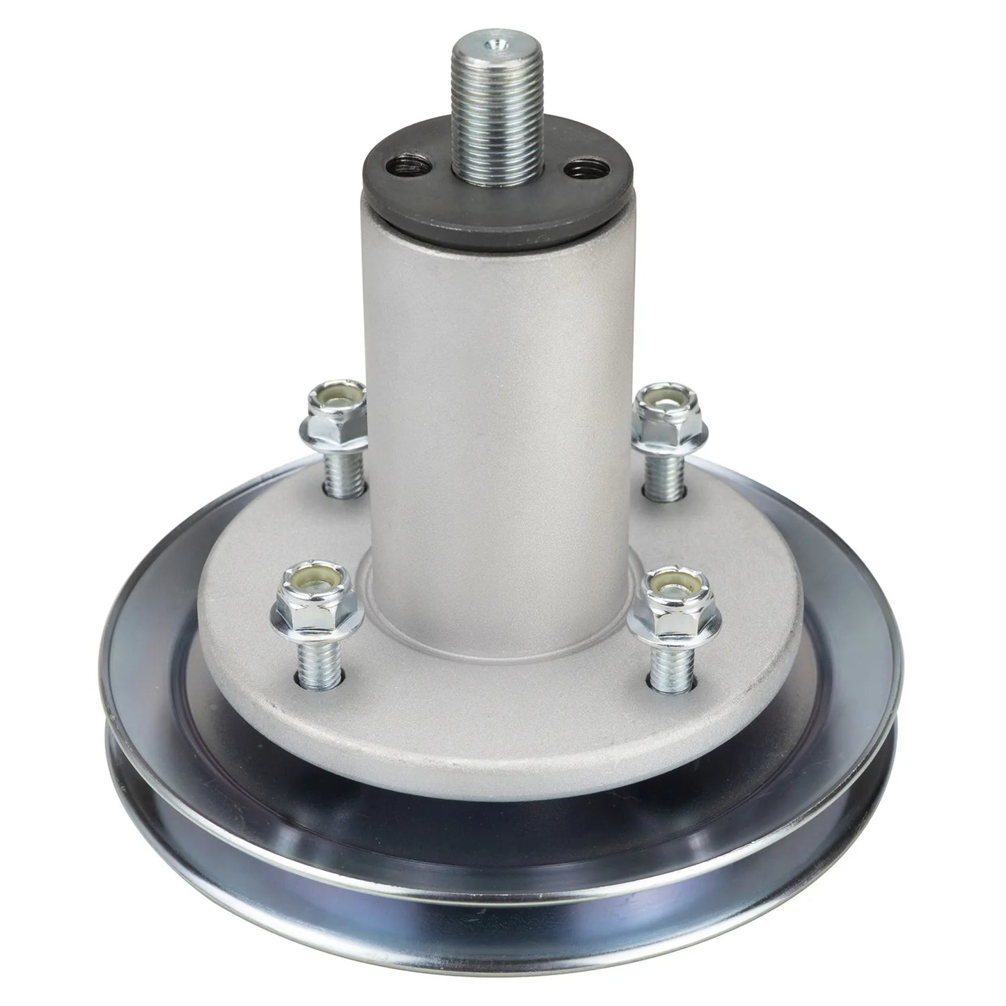 Deck Spindle Fit for Gra-vely Ari-ens 51537300 51530700 ZTX ZT XL Ikon XD 60 Edge 42 Lawn Mower, Spindle with Pulley Assembly