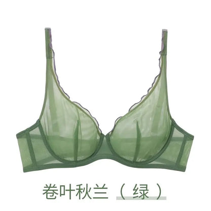 Women Summer Lingerie Set Push Up Bra Comfort Lift Seamless Push Up Bra for Women Full Cup No Underwire Ultra Thin Bra S-2XL Hot