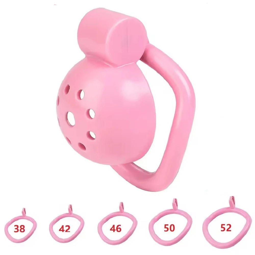 New 2026 Male Penis Chastity Cage Set Small Chastity Cage 5 Cock Rings With Urethral Sound Plug Penis Bondage Man Sex Toy