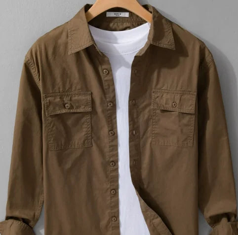 Shirt Spring and Autumn 2026 new men's shirt,For Customized Products, Please Contact Us