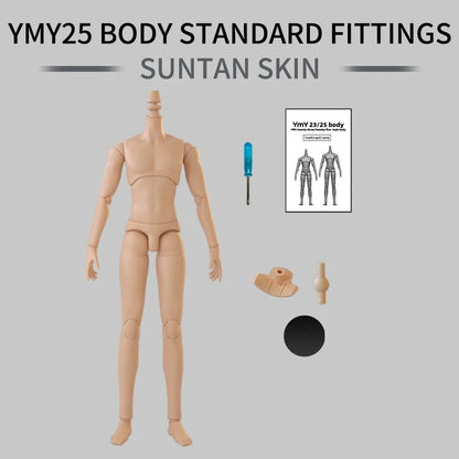 Ymy 22 24 Body Movable Joint Body Replacement Accessories Hand Girl YMY 23 25 Boy Body For Ob22 Ob24, Gsc, Blythe, 1/6 Bjd Doll