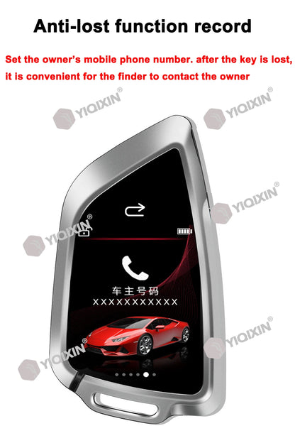 HS688 Universal Smart LCD Car Key For BMW Audi Benz KIA Lexus Jaguar Nissan Hyundai Honda Toyota Ford Renault Comfortable Entry