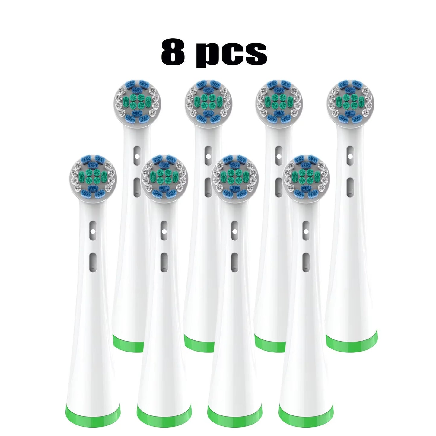 NEW 2/4/8 pcs Toothbrushes Head, Compatible with Oral B iO 2/3/4/5/6/7/8/9/10 Series Electric Toothbrush Replacement Brush Heads