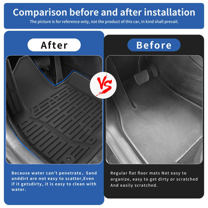 for Hyundai Palisade 2026 6/7 Seat Floor Mat Rear Trunk Pad 3rd 2rd Row Seat Backrest Liner Protective Car Interior Accessories