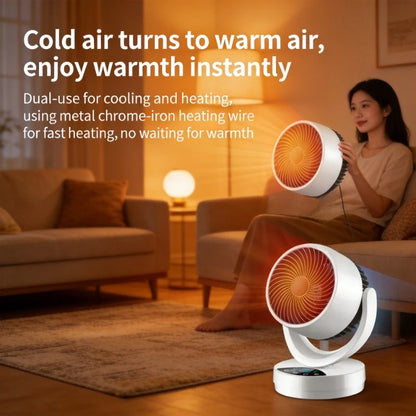 Desktop Fast Heating Air Heater Energy Saving Portable Electric Fan Heater For Home Bathroom Indoor Use