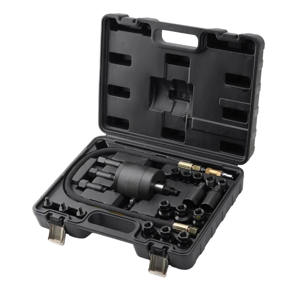 Diesel Fuel Injector Air Vibration Remover Tool Extractor Set Pneumatic Removal Tool
