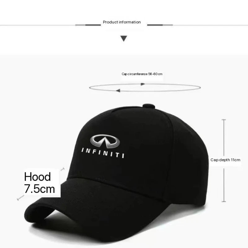 Adjustbale Baseball Cap for  Infiniti Q30 Q50 Q60 Q70 QX50 QX60 QX70 QX80 G20 G35 for Men Women Trucker Cap Classic Snapback Cap
