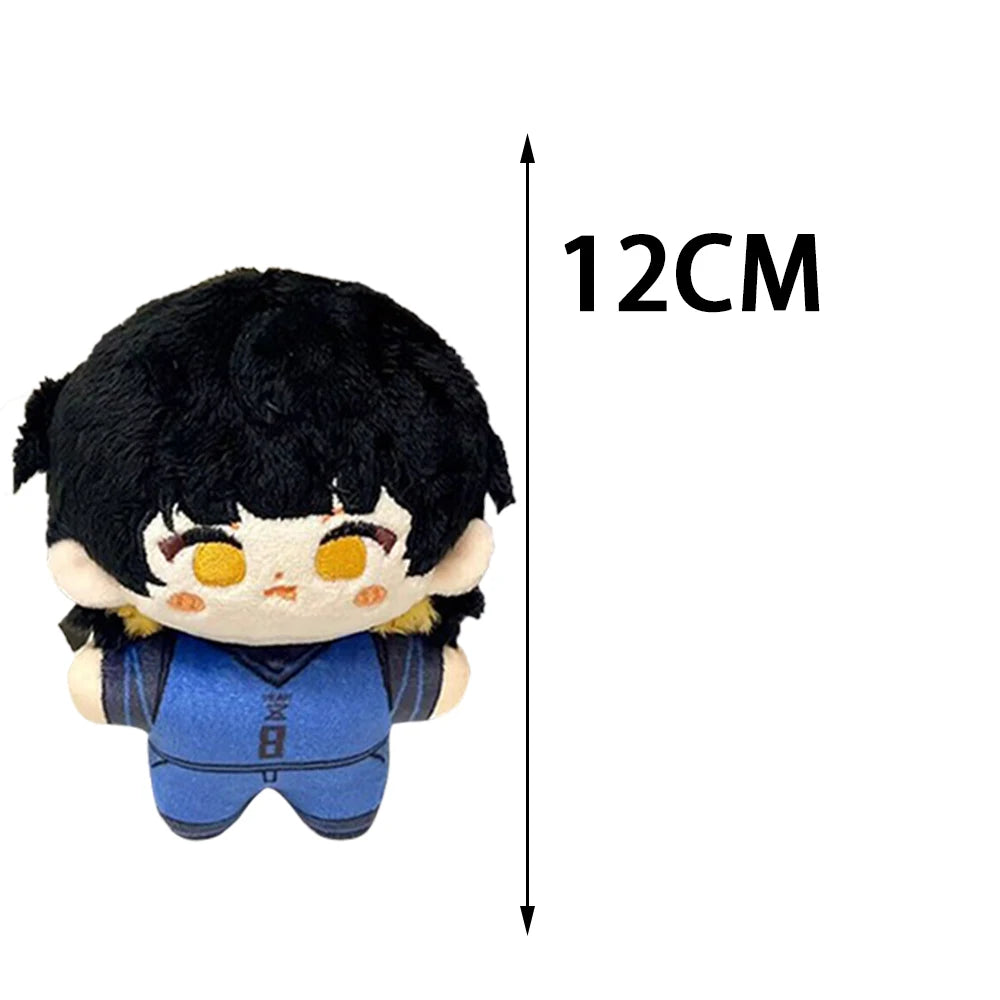 Mini Anime Plush Toys Michel Caesar Mikage Reo Nagi Seishiro Chigiri Hyoma Bachira Meguru Cute Stuffed Starfish Body Doll Gifts